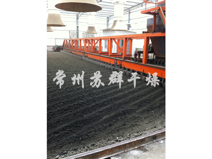 ^新节能污泥处理太阳能阳光房污泥烘干系统